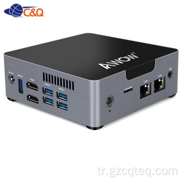 Hepsi Bir Arada Mini PC KUTUSU 2*RJ45 2*HDMI